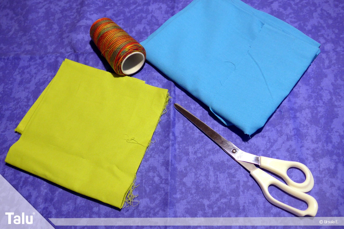 Nähen mit der Nähmaschine lernen, Material