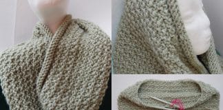 Snood selbst stricken, Anleitung für einen Wohlfühl-Schlauchschal