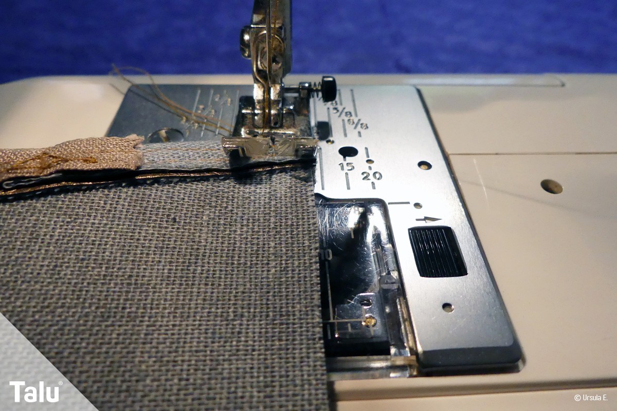 Clutch aus Kunstleder nähen