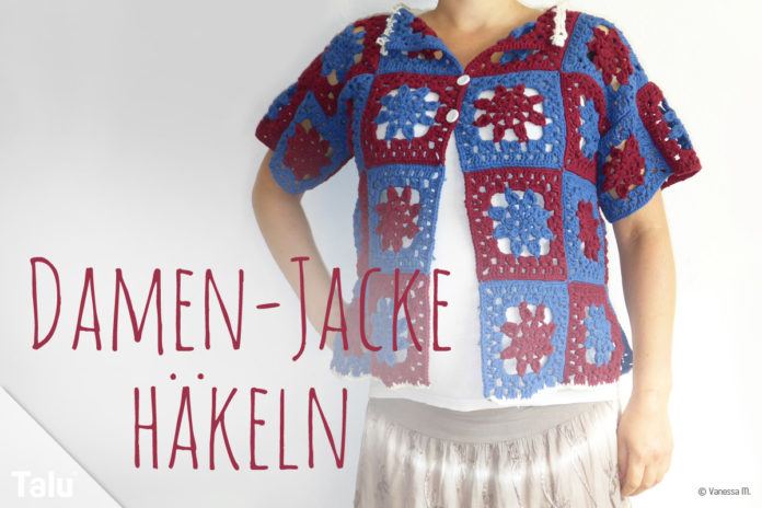 jacke häkeln granny square jacke häkeln granny square
