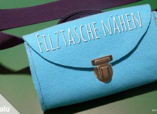 Filztasche nähen