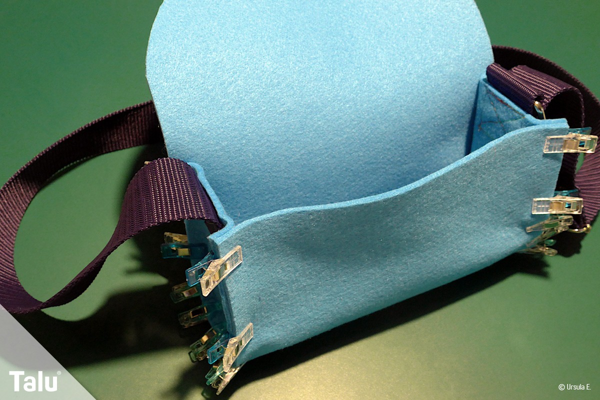 Filztasche nähen