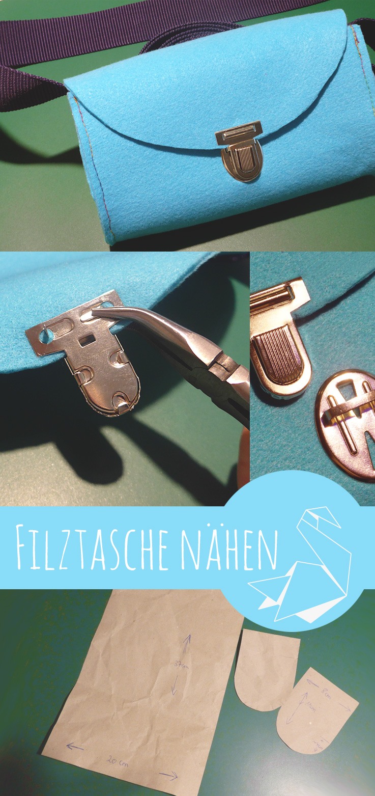 Filztasche nähen