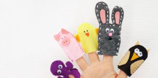 Fingerpuppen aus Filz