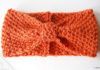 Stirnband als Schleife stricken