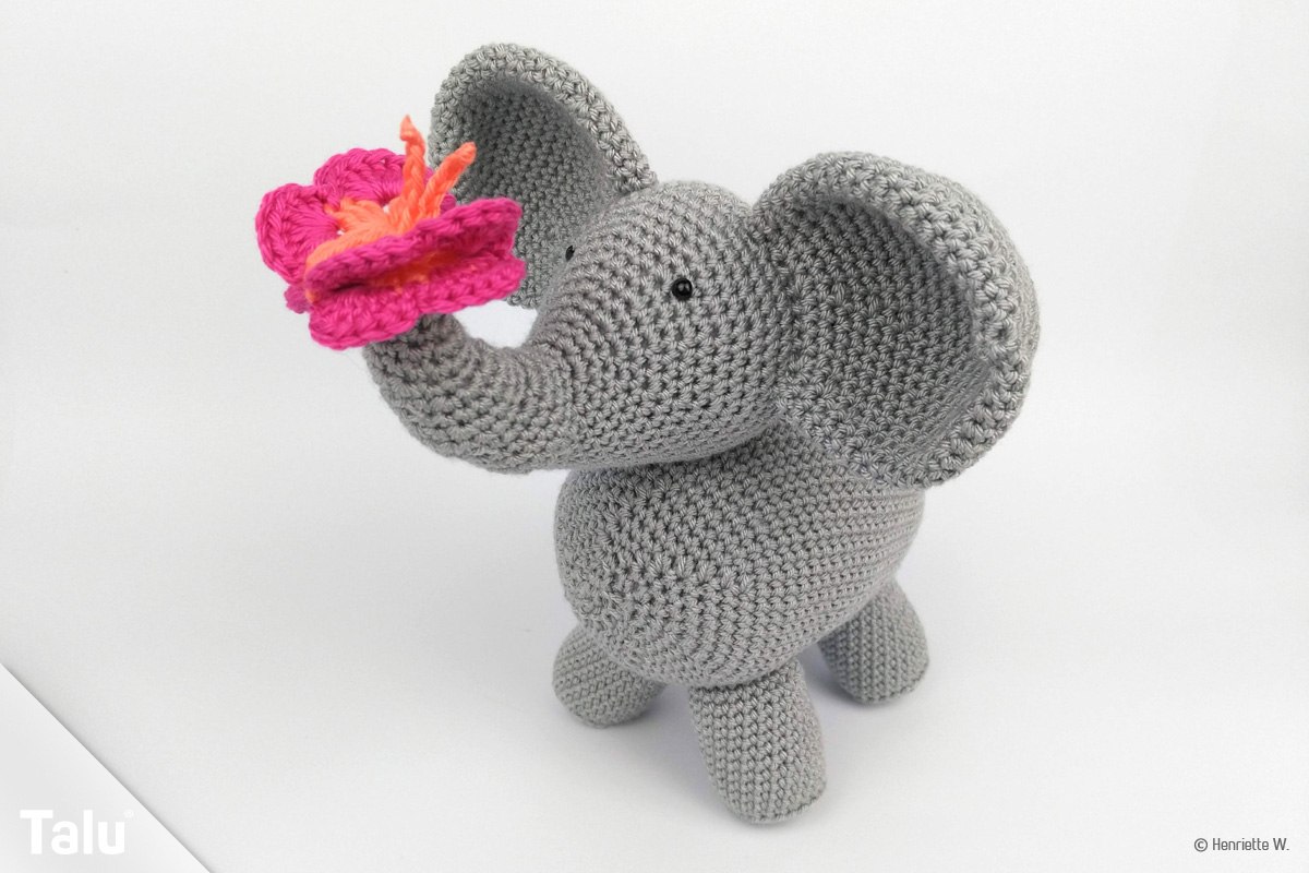 Elefant häkeln