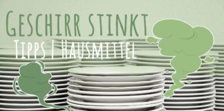 Geschirr riecht