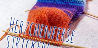 Herzchenferse stricken