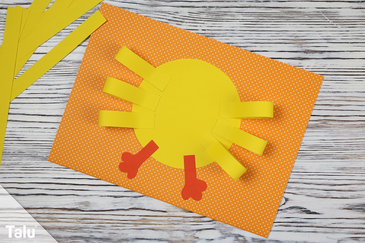 Küken aus Papier basteln