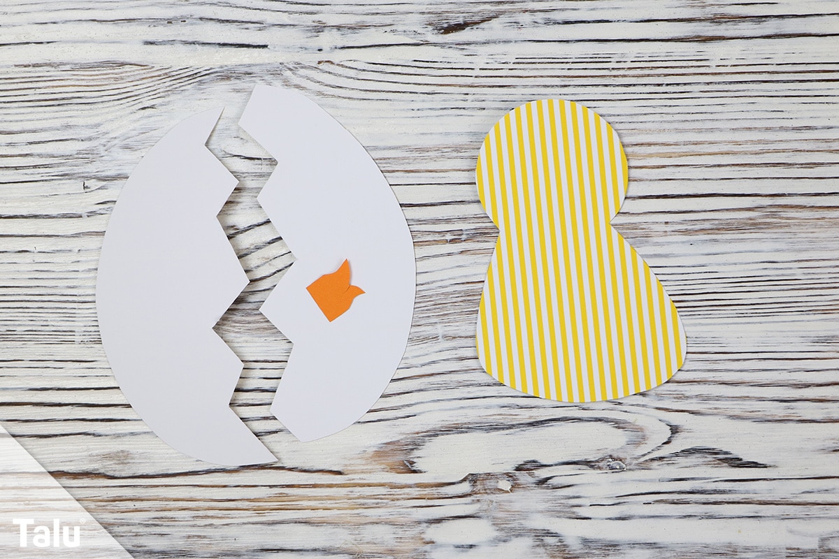 Küken aus Papier