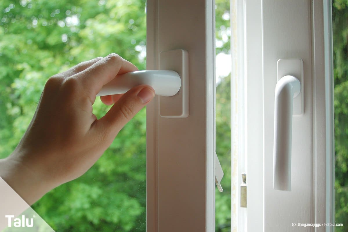 Fenster öffnen