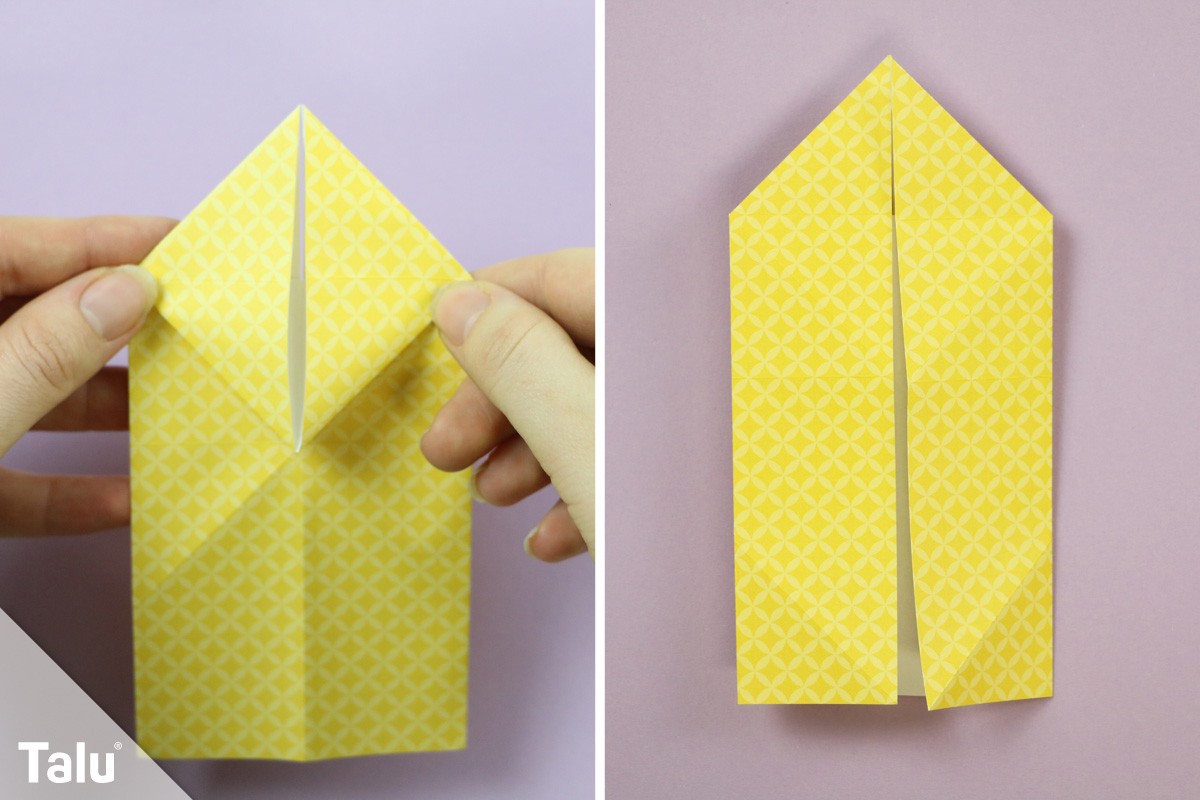 Origami Osterhase falten