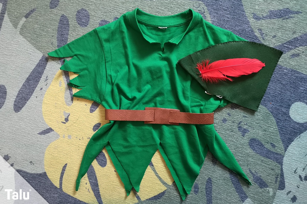 Peter Pan Kostüm selber machen