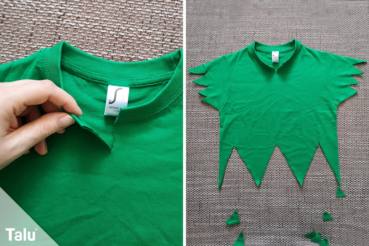 T-Shirt zuschneiden