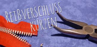Reißverschluss kürzen