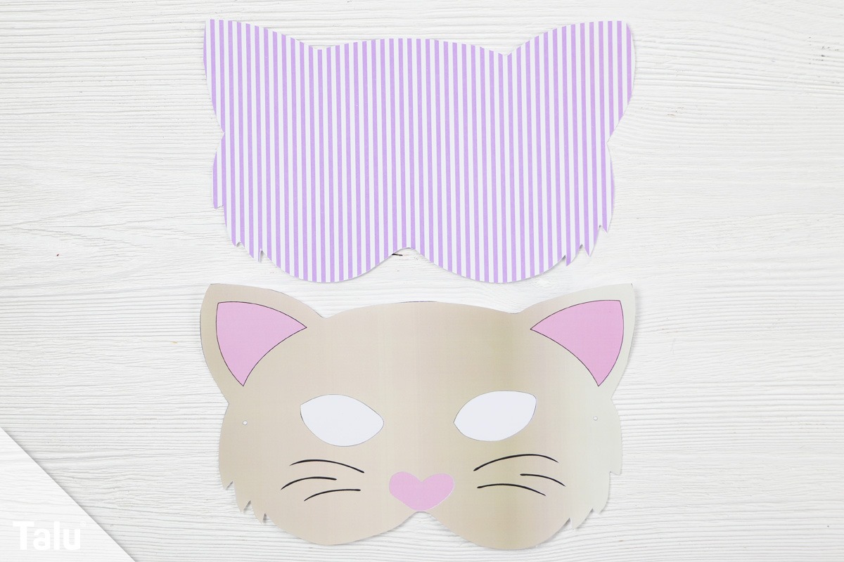 Tiermaske basteln