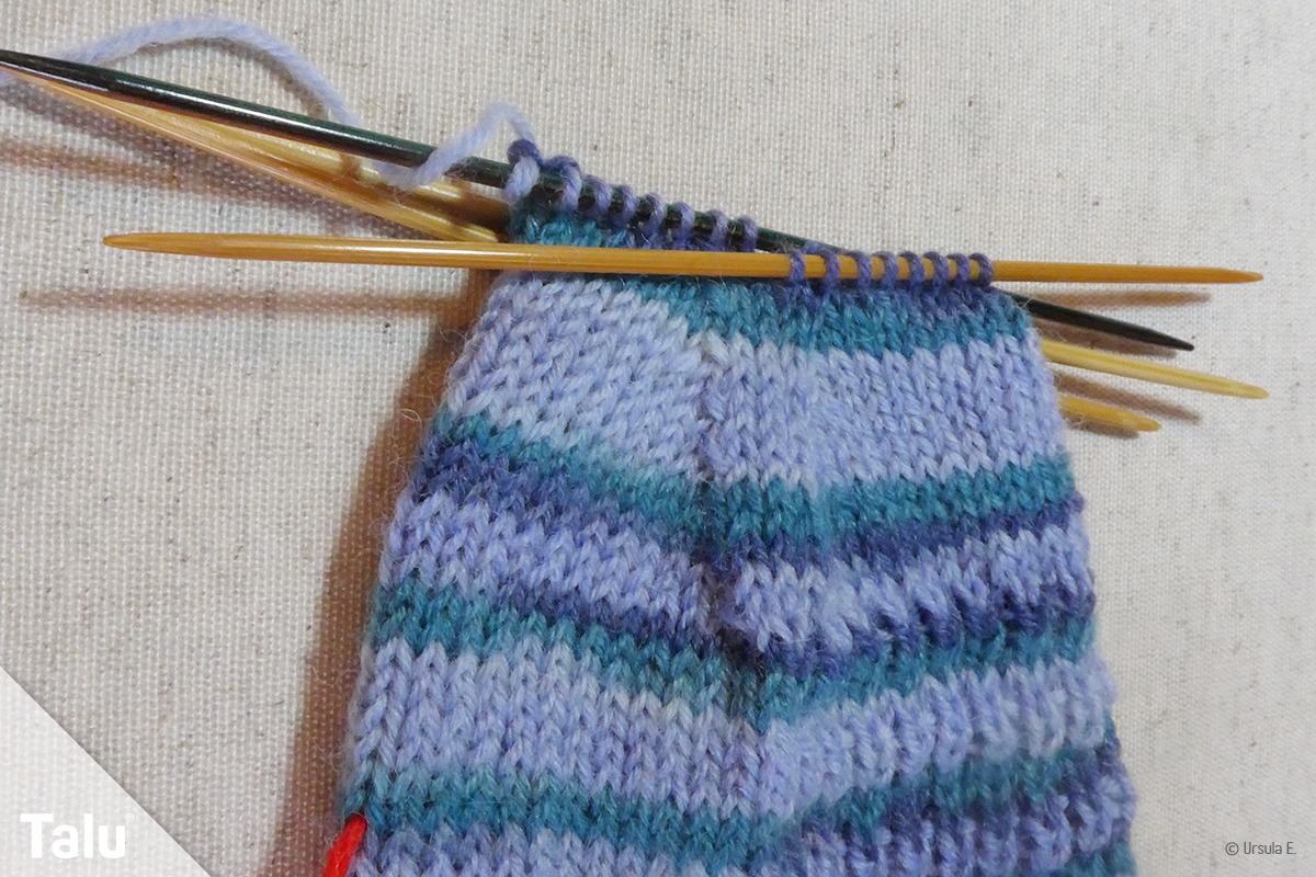 Bandspitze stricken
