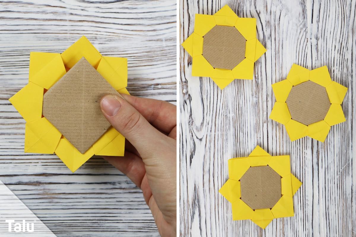 Origami Sonnenblume