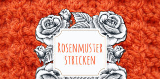 Rosenmuster stricken