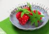 Erdbeeren basteln