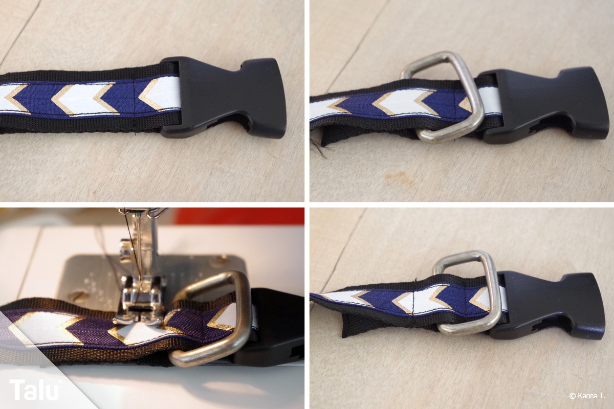Halsband nähen