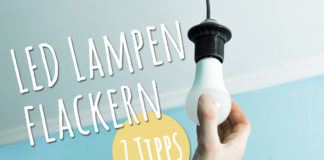 LED Lampen flackern