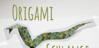 Origami Schlange