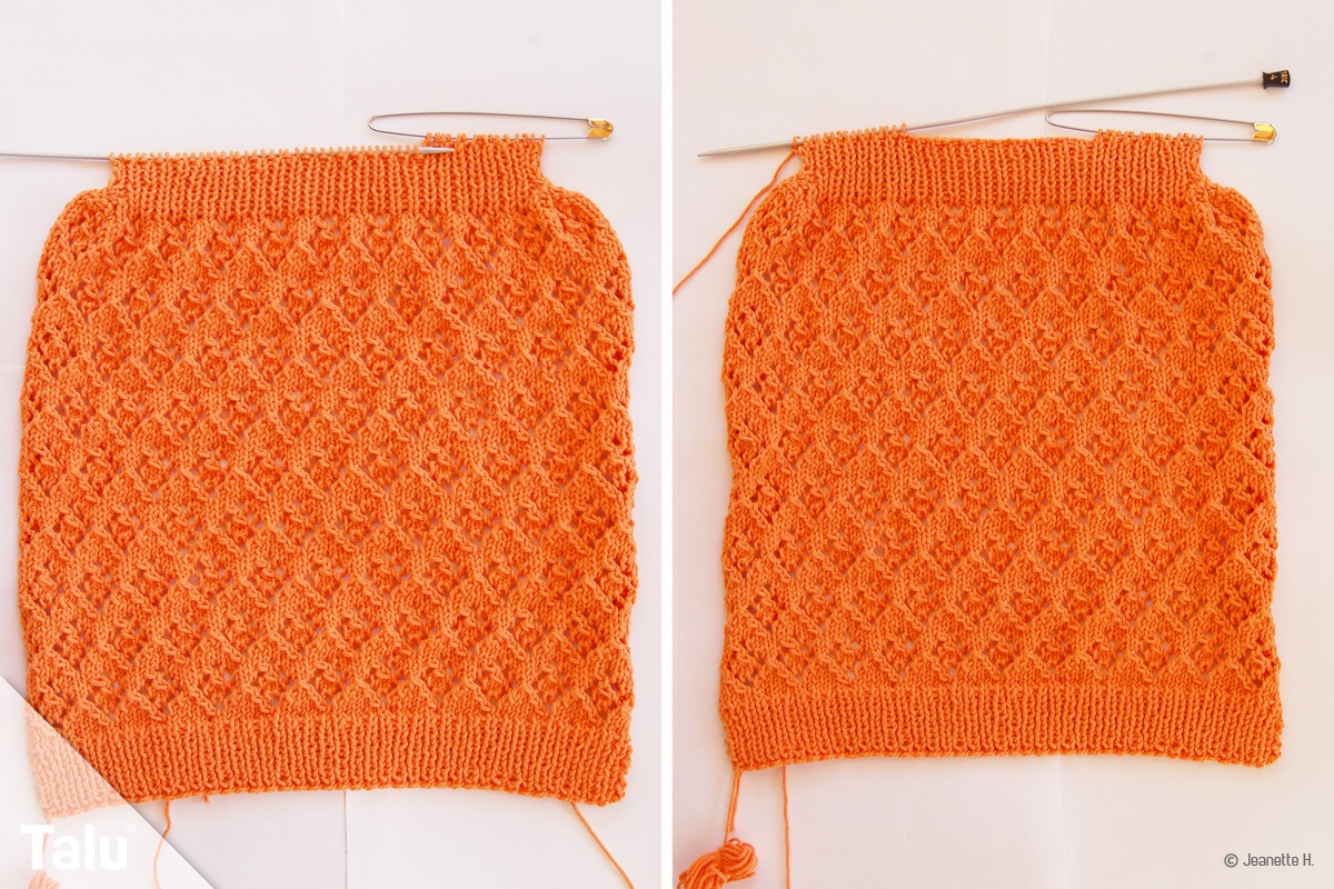 Sommertop stricken