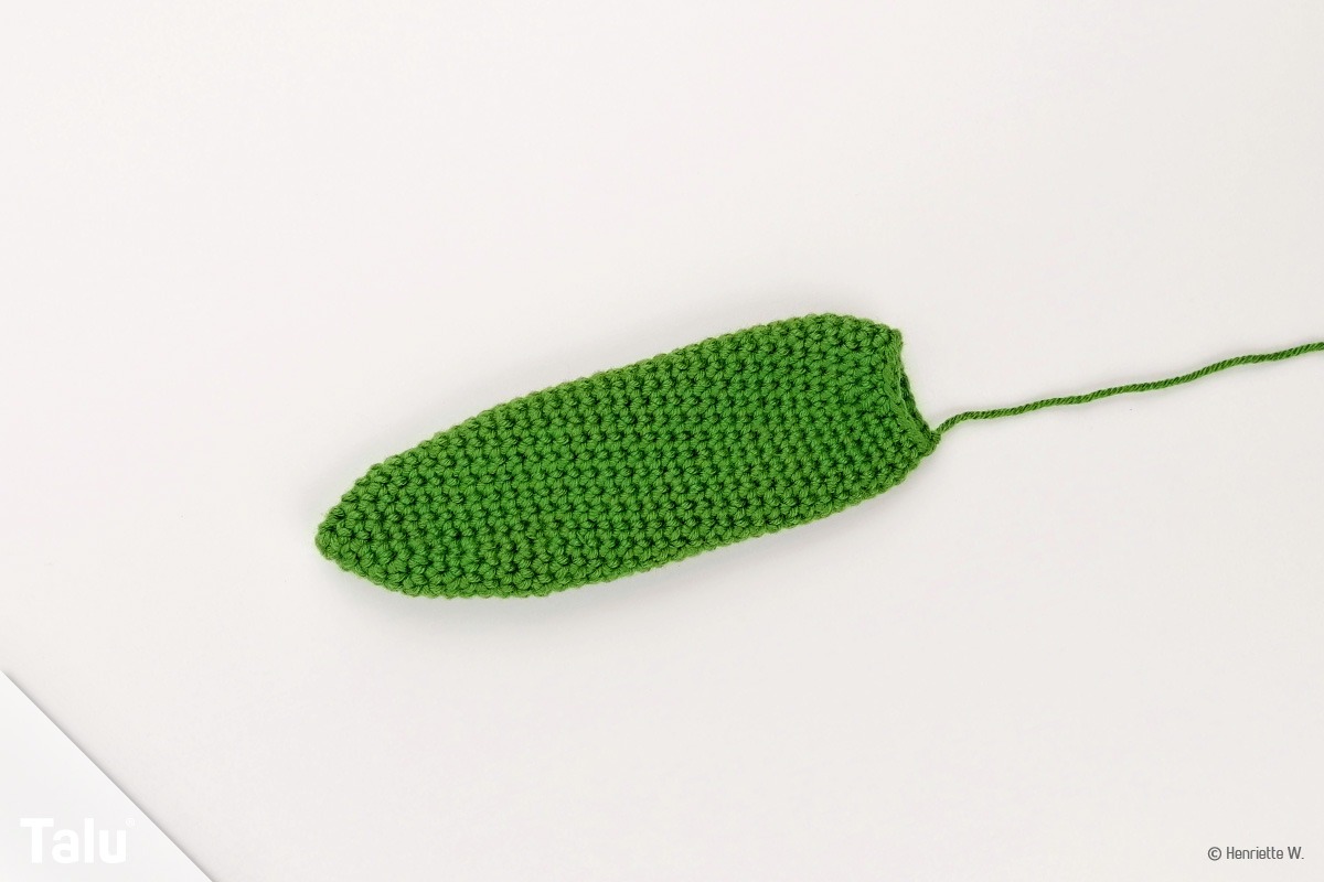 Blatt häkeln