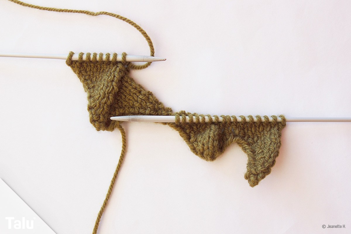 Entrelac Muster