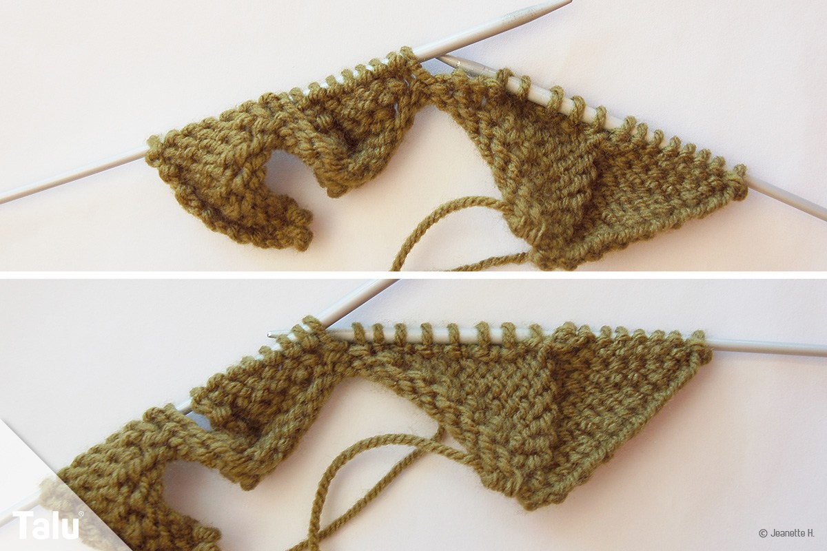 Entrelac-Muster