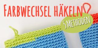 Farbwechsel häkeln