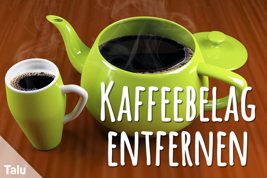 Kaffeebelag entfernen