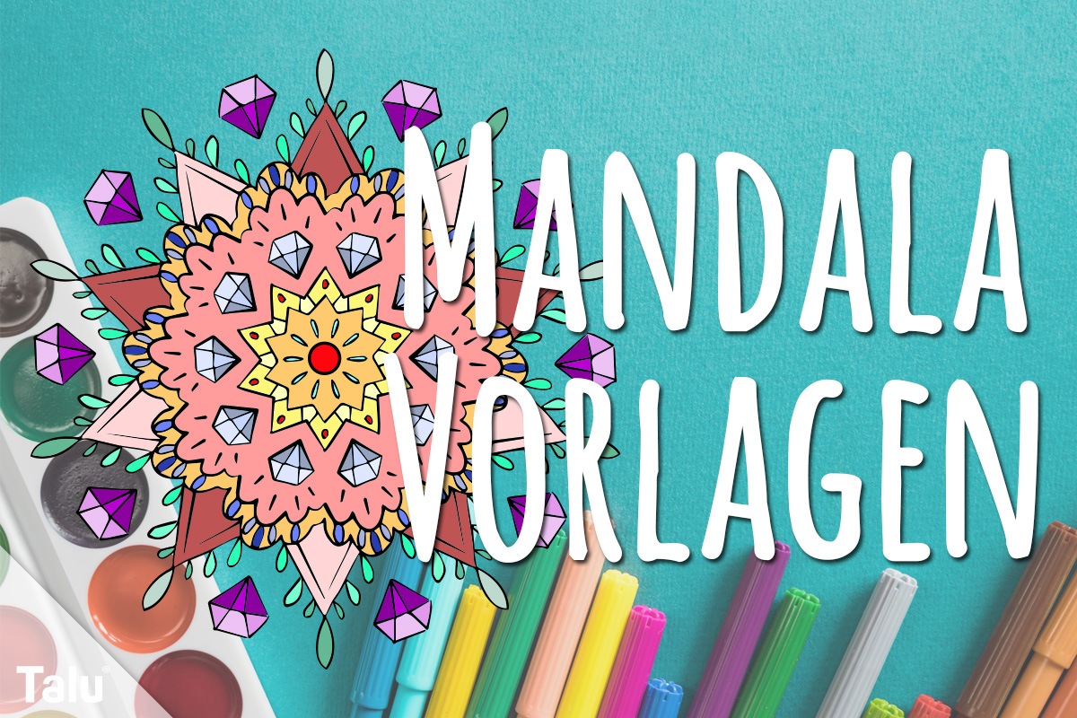 Mandalas zum Ausdrucken