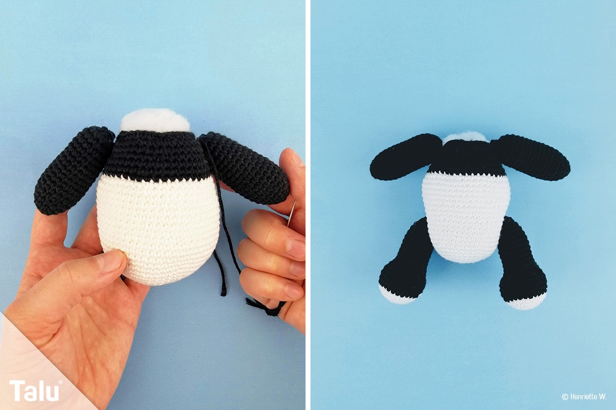 Panda häkeln