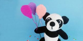 Panda häkeln