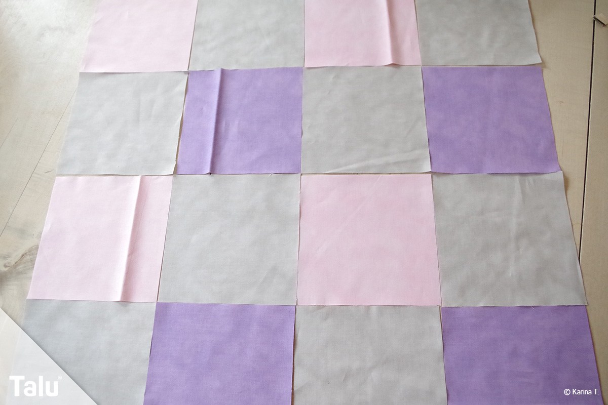 Decke quilten