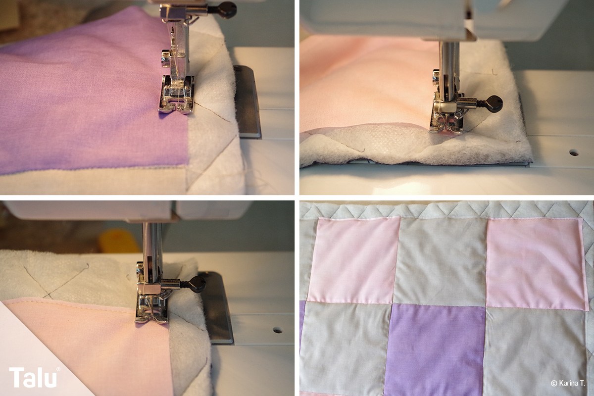 Quilten mit der Nähmaschine