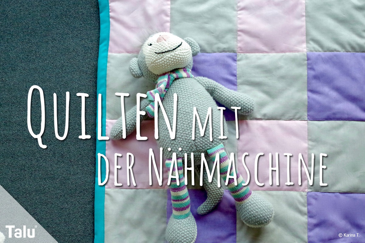 Quilten mit der Nähmaschine