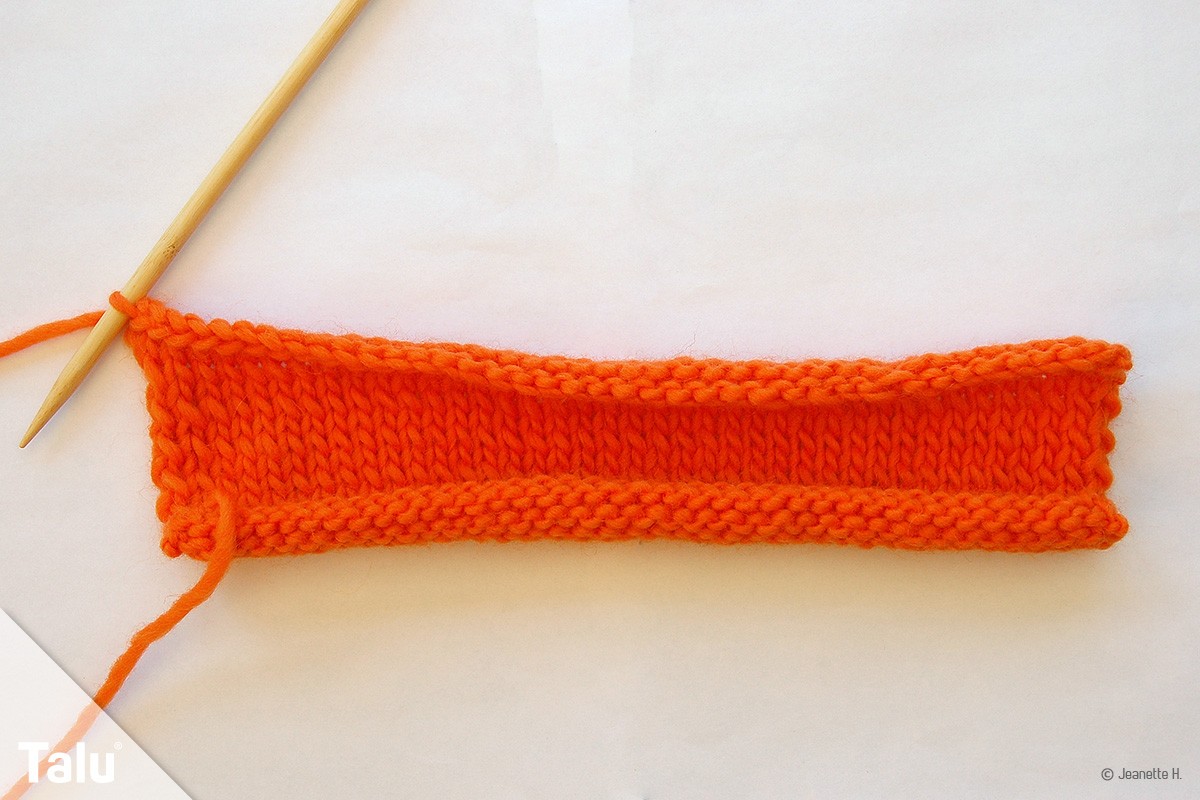 Filztasche stricken