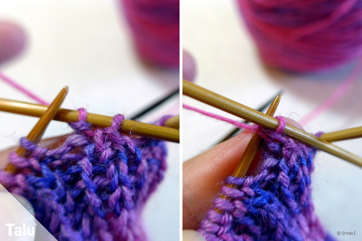 Yoga Socken stricken