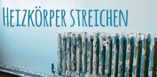 Heizkörper streichen