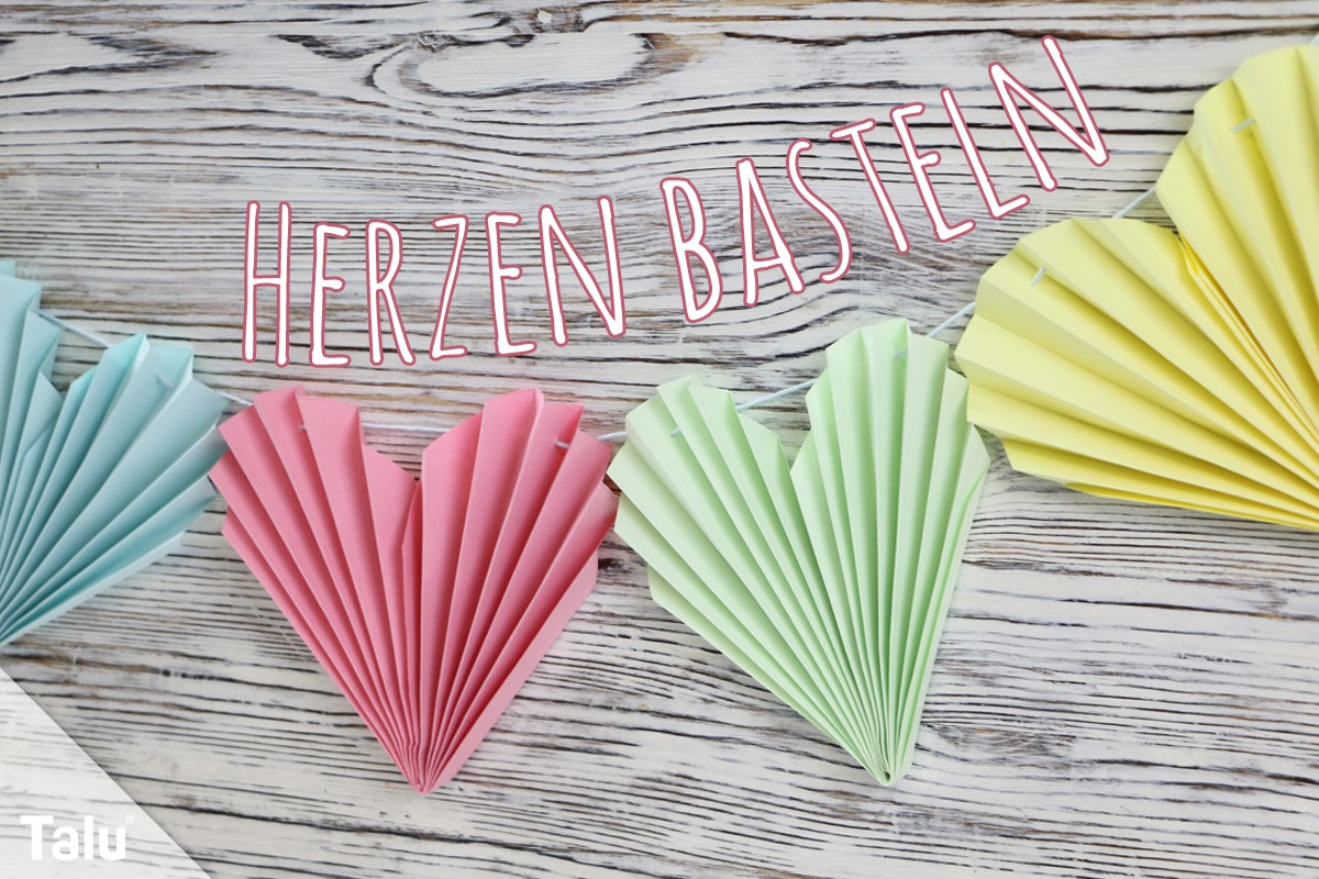 Herzen basteln