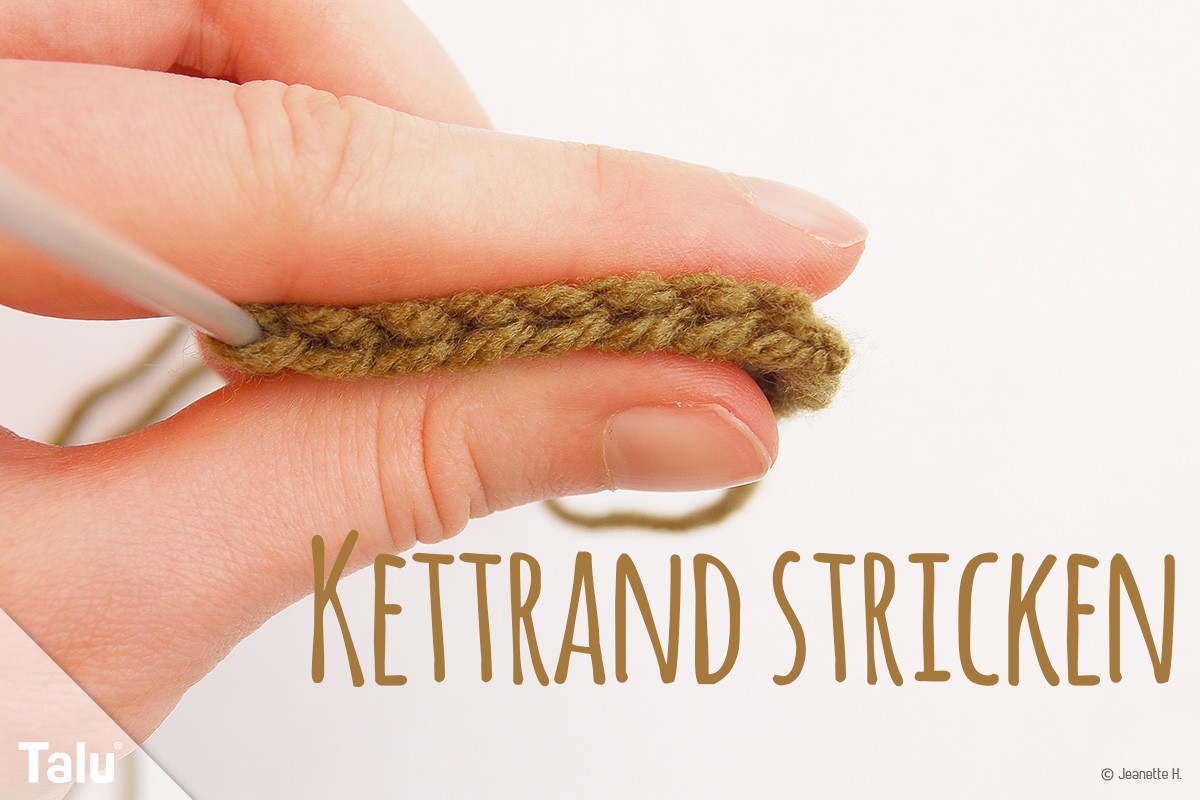 Kettrand stricken