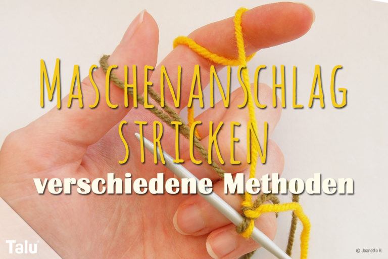 Methoden für Maschenanschlag