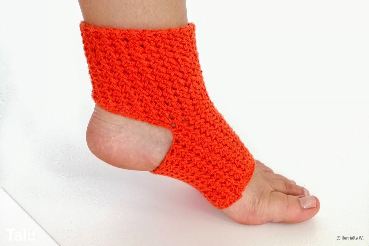 Yoga-Socken häkeln