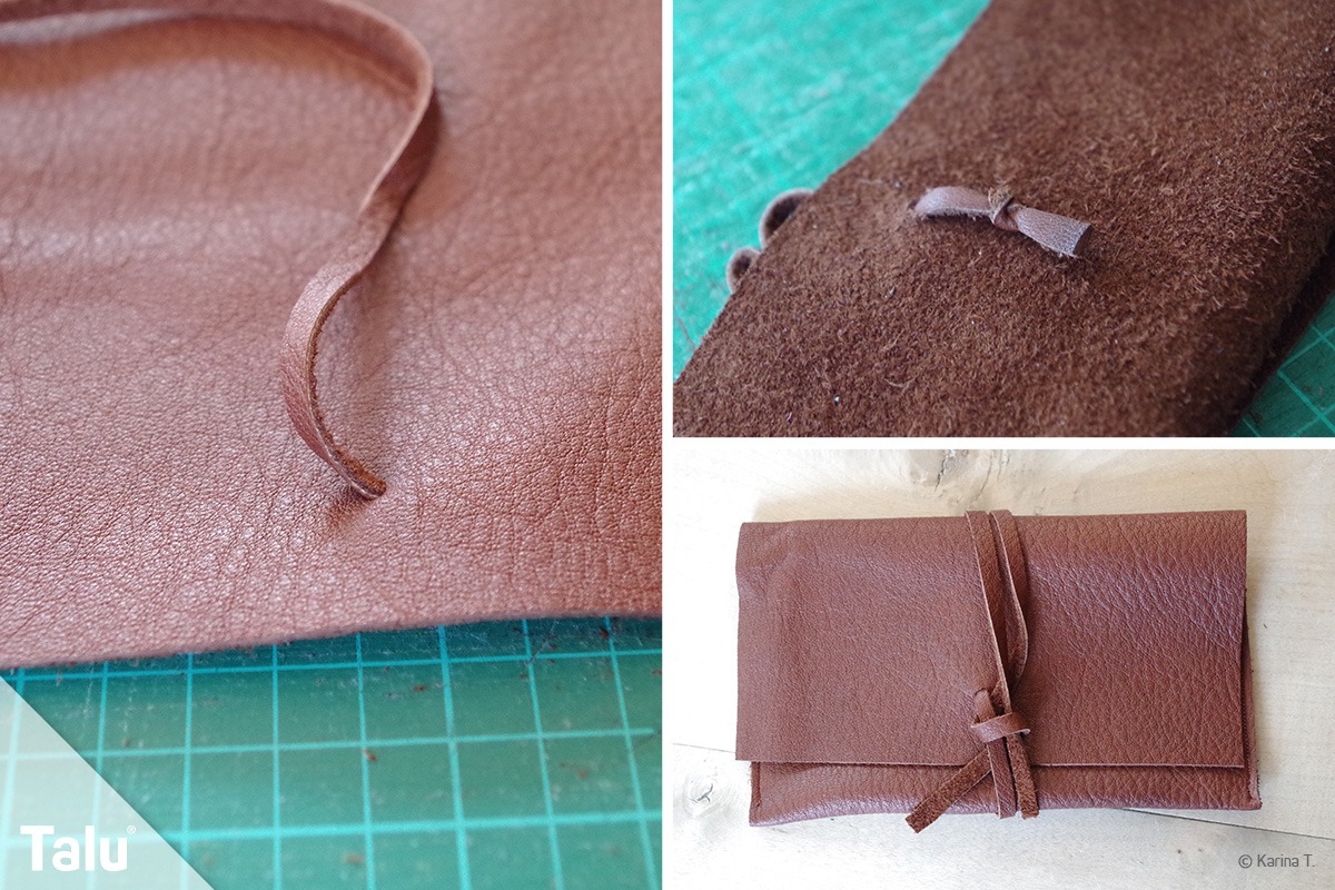 Ledertasche nähen