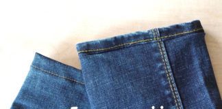 Jeans kürzen