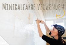 Mineralfarbe verwenden