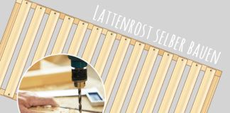 Lattenrost selber bauen